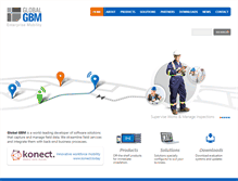 Tablet Screenshot of globalgbm.com
